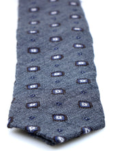 NADIA 3-fold burgundy silk/wool tie